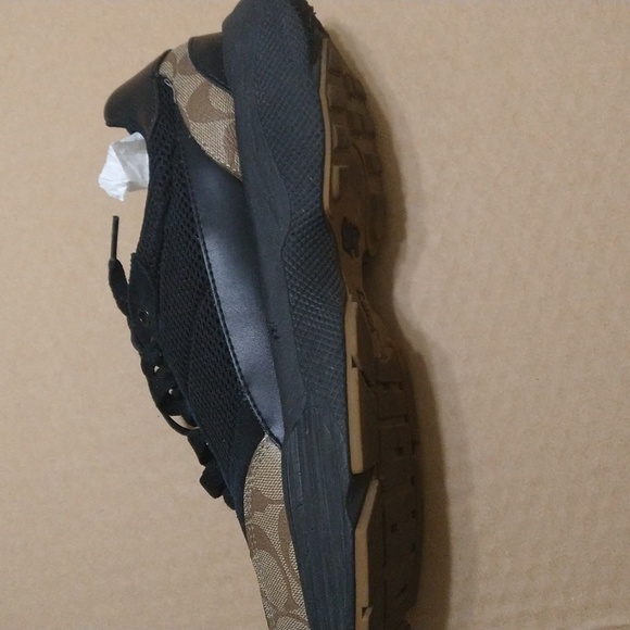 Coach men's Collection C152 Tech Runner style Size12 Color khaki/Black - Picture 8 of 11